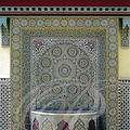 MEKNÈS - PALAIS ROYAL - fontaine murale en zelliges