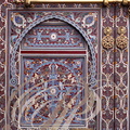 FÈS - PALAIS ROYAL - Musée des arts décoratifs (porte zouakée par le maalem El Bouri)