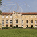 MANSENCÔME (France - Gers) - Château du Busca Maniban (façade)