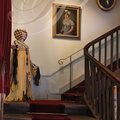 BEAULIEU-SUR-DORDOGNE -  La Maison Renaissance (musée) : l'escalier  qui mène aux étages