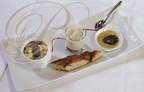 Mise en bouche aux arômes de TRUFFES par La Chartreuse a Cahors 46 Repas gastronomique de la FËte de la TRUFFE à Lalbenque (46)