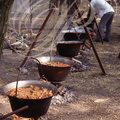 APAJ  (Hongrie) - fêtes de la puszta : : chaudrons de goulash