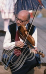 APAJ  (Hongrie) - fêtes de la puszta : violoniste jouant du violon tzigane (le BRATSCH)
