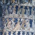 ARBORE - église du  XVIe siècle - détail des fresques extérieures