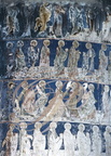 ARBORE - église du  XVIe siècle - détail des fresques extérieures