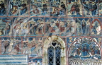 HUMOR monastère de Bucovine (fresque : Vie de la Vierge)