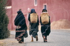 AGARD OUDAD - femmes prtant le costume traditionnel (amlhaf)