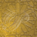 FÈS - PALAIS ROYAL - porte en bronze ciselé (détail)