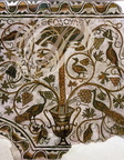 SOUSSE (Tunisie) - musée des mosaïques : mosaïque byzantine (V - VIe siècles) portant le nom de Théodoulos en lettres grecques