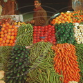 RABAT - la médina : le souk aux  Légumes