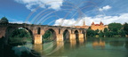 MONTAUBAN  (France - 82) -  Pont Vieux  - Musée Ingres - le Tarn