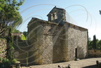CAS (France - 82) - chapelle du château élevée par les Chevaliers du Temple au  XIIIe et XIVe siècle