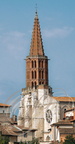 CAUSSADE (France - 82) - église Notre-Dame de l'Assomption (clocher toulousain)