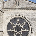 CAUSSADE - église Notre-Dame de l'Assomption  (la rosace)