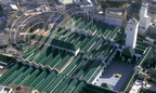 FÈS - Mosquée KARAOUINE (ou Mosquée Karaouyine ou Mosquée Karaouiyine) - KARAOUINE Mosque - Mezquita de KARAOUINE : vue aérienne