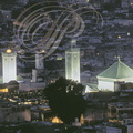 FÈS - Mosquée KARAOUINE (ou Mosquée Karaouyine ou Mosquée Karaouiyine) - vue de nuit