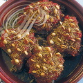 CUISINE MAROCAINE - poulet-aux amandes et aux graines de sésame