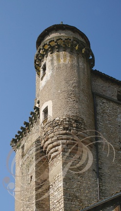 VAREN (France - 82) -  la tour du château