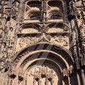 ARCOS DE LA FRONTERA  (Espagne - Andalousie) -  l'église Santa Maria (façade ouest : style plateresque)