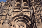 ARCOS DE LA FRONTERA  (Espagne - Andalousie) -  l'église Santa Maria (façade ouest : style plateresque)
