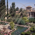 GRENADE - Alhambra : les jardins du Partal