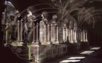 RIBAS DEL SIL (Espagne - Galice) - Monastère San Esteban : le cloître