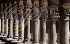 SANTILLANA DEL MAR (Espagne) - Cloître de la collégiale (XIIe- XIIIe siècle)
