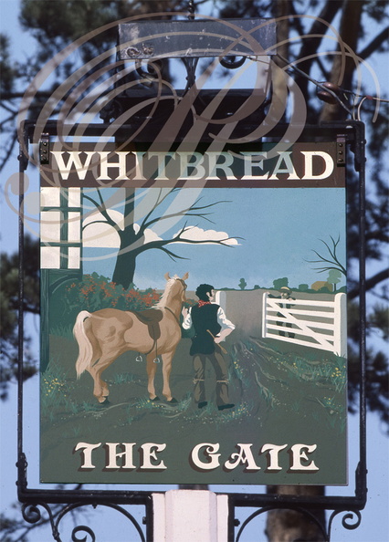 TONBRIDGE (GB) - Enseigne : The Gate (la porte)
