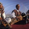 AGADIR - Festival de musique  : GAMBRI ou GEMBRI ou GUMBRI ou GUEMBER (Instrument de musique des Gnawa)
