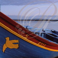 MERJA ZERGA -  barque de pêche peinte