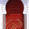 TANGER - Porte du Tribunal du Sadad