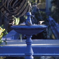 MARRAKECH - Jardins MAJORELLE : fontaine
