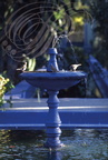 MARRAKECH - Jardins MAJORELLE : fontaine