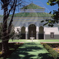 MEKNÈS - PALAIS ROYAL - jardins et accès à la salle du trône