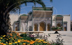 FÈS - PALAIS ROYAL - portes monumentales sur la place des Alaouites