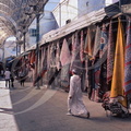 RABAT - la médina : le souk aux tapis : rue des Consuls