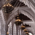 RABAT - Mausolée Mohammed V - la mosquée (salle de prière)
