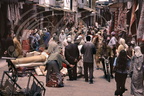 RABAT - la médina : le souk aux tapis (rue des Consuls)