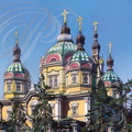 ALMATY - Cathédrale orthodoxe de l'Ascension (Cathédrale Zenkov)