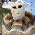 CARNAVAL DE VENISE 2014 - portrait : Pierrot blanc 