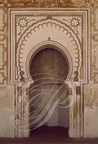 TINMEL - Mosquée : arc en plein cintre outrepassé