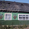 BRAIESTI (Bucovine) : maison peinte 