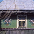 BRAIESTI (Bucovine) : maison peinte 