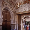 FÈS - Zaouia de Moulay Idriss (une porte d'entrée)