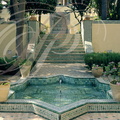 FÈS - PALAIS JAMAÏ - Jardins (fontaine et bassin)