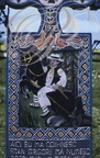 SAPANTA (ou SAPINTA) - (Marmatie ou Maramures) - Transylvanie - Cimetière gai : tombe d'un bucheron travaillant avec un cheval