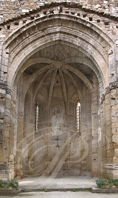 SORÈZE - l'église Saint-Martin : vestiges de l'abside gothique