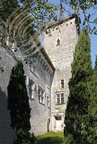 PLIEUX - château de type gascon (1340) - fenêtres Renaissance