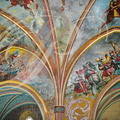 GOUDOURVILLE - église Saint-Julien : fresques intérieures