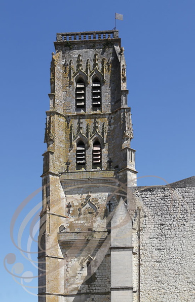 LECTOURE - Cathédrale Saint-Gervais et Saint-Protais : clocher tour de 1488